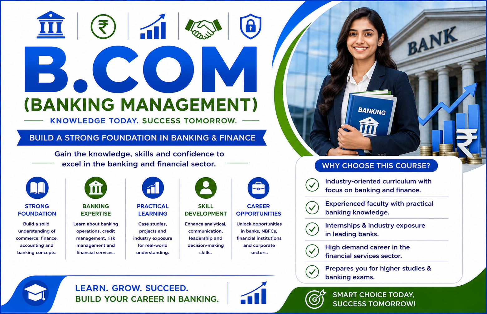 B.COM (BANKING MANAGEMENT)